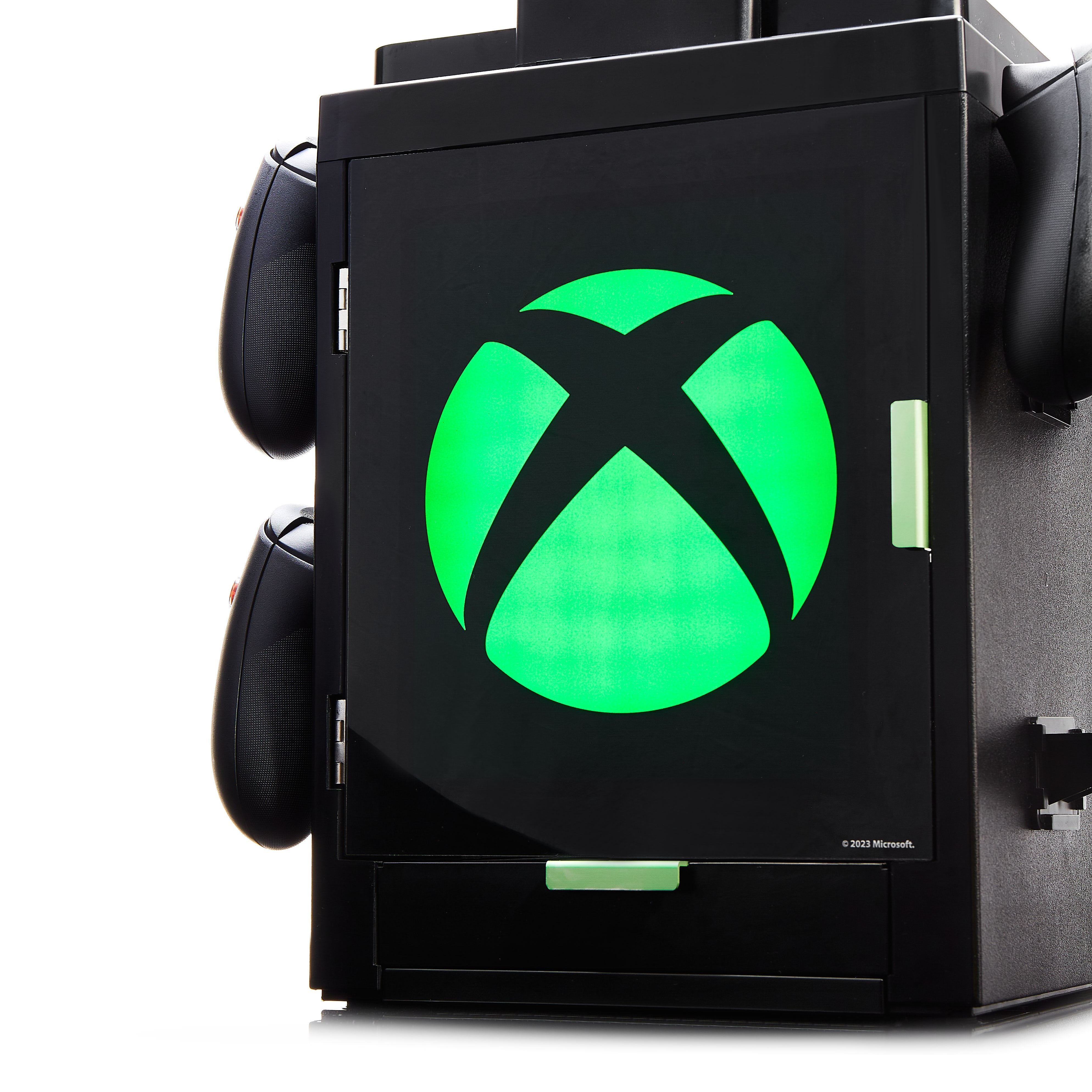 Numskull - Meuble de rangement lumineux inspiré du logo Xbox pour gamer - flash vidéo