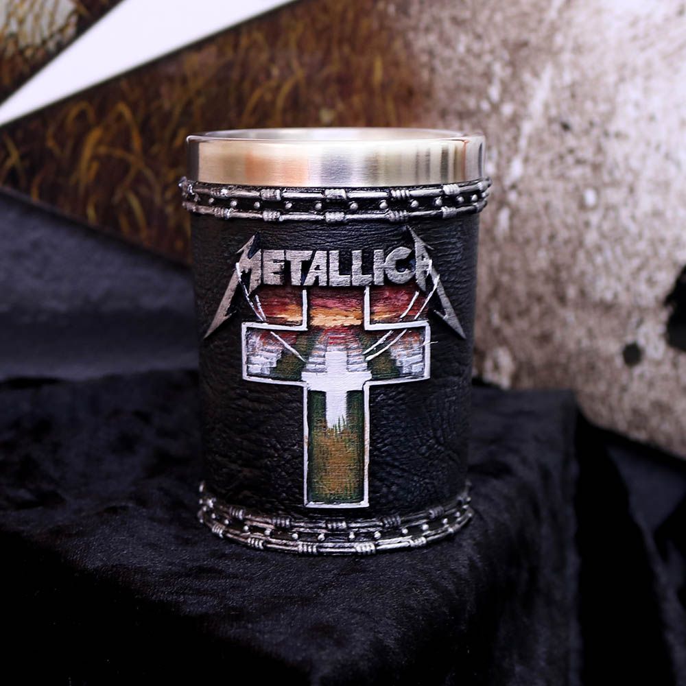 Metallica - Verre à Shot Master of Puppets 7cm - flash vidéo
