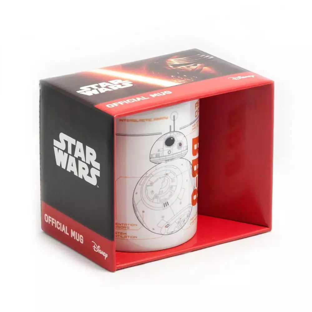 Star Wars - Episode VII BB-8 Sketch Coffee Mug 315ml - flash vidéo