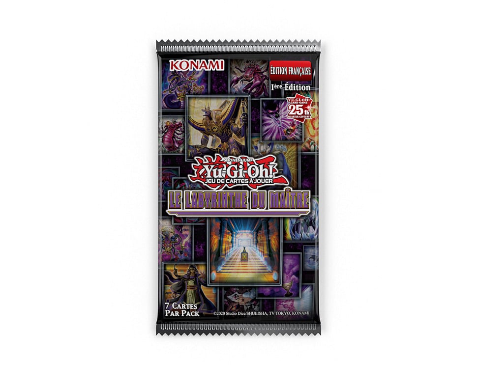Yu-Gi-Oh! JCC - Pack de Booster Le Labyrinthe du Maître (Blister cartonné) - flash vidéo