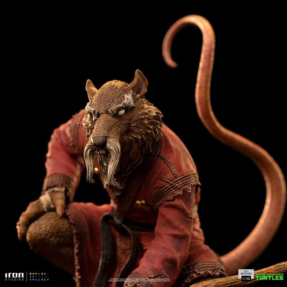 Iron Studios - BDS Arts Scale 1/10 - Teenage Mutant ninja Turtles - Master Splinter Statue 24cm - flash vidéo