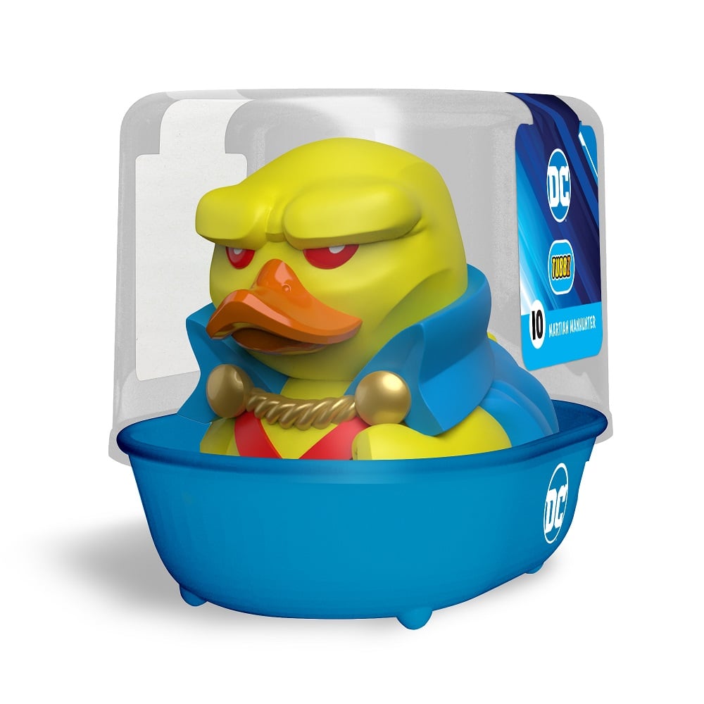 Numskull - TUBBZ Canard de bain - DC Comics - Martian Manhunter (Première Édition) - 9cm - flash vidéo