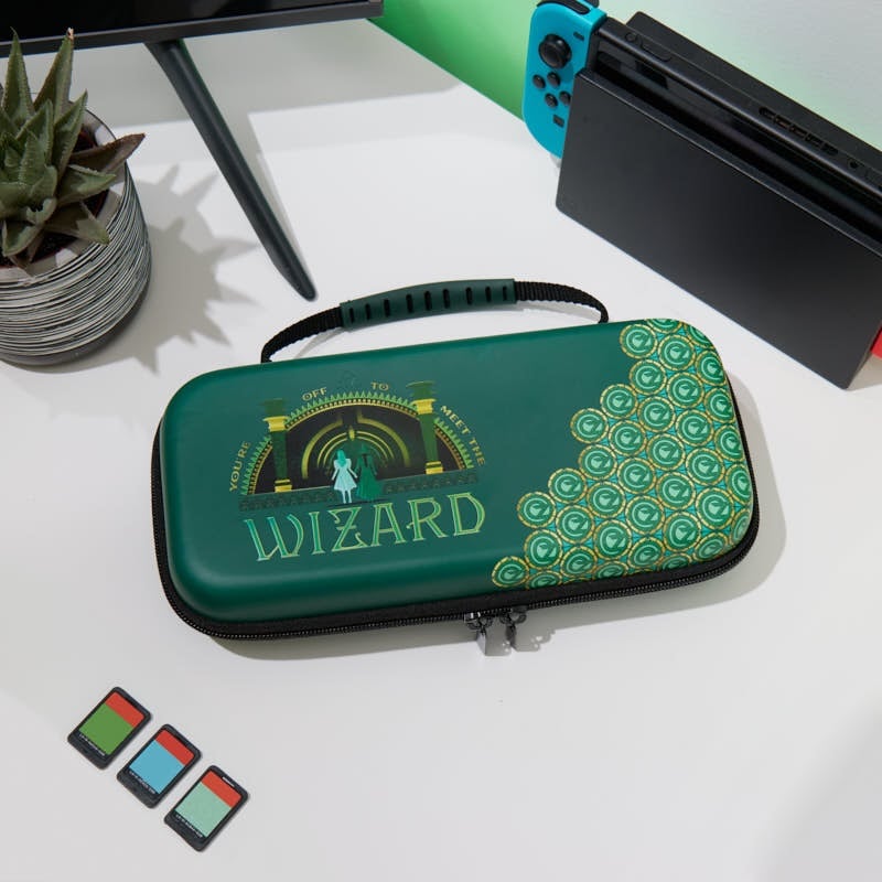 Numskull - Wicked - Housse de transport "Wizard" compatible Nintendo Switch, Switch lite et Switch OLED - flash vidéo