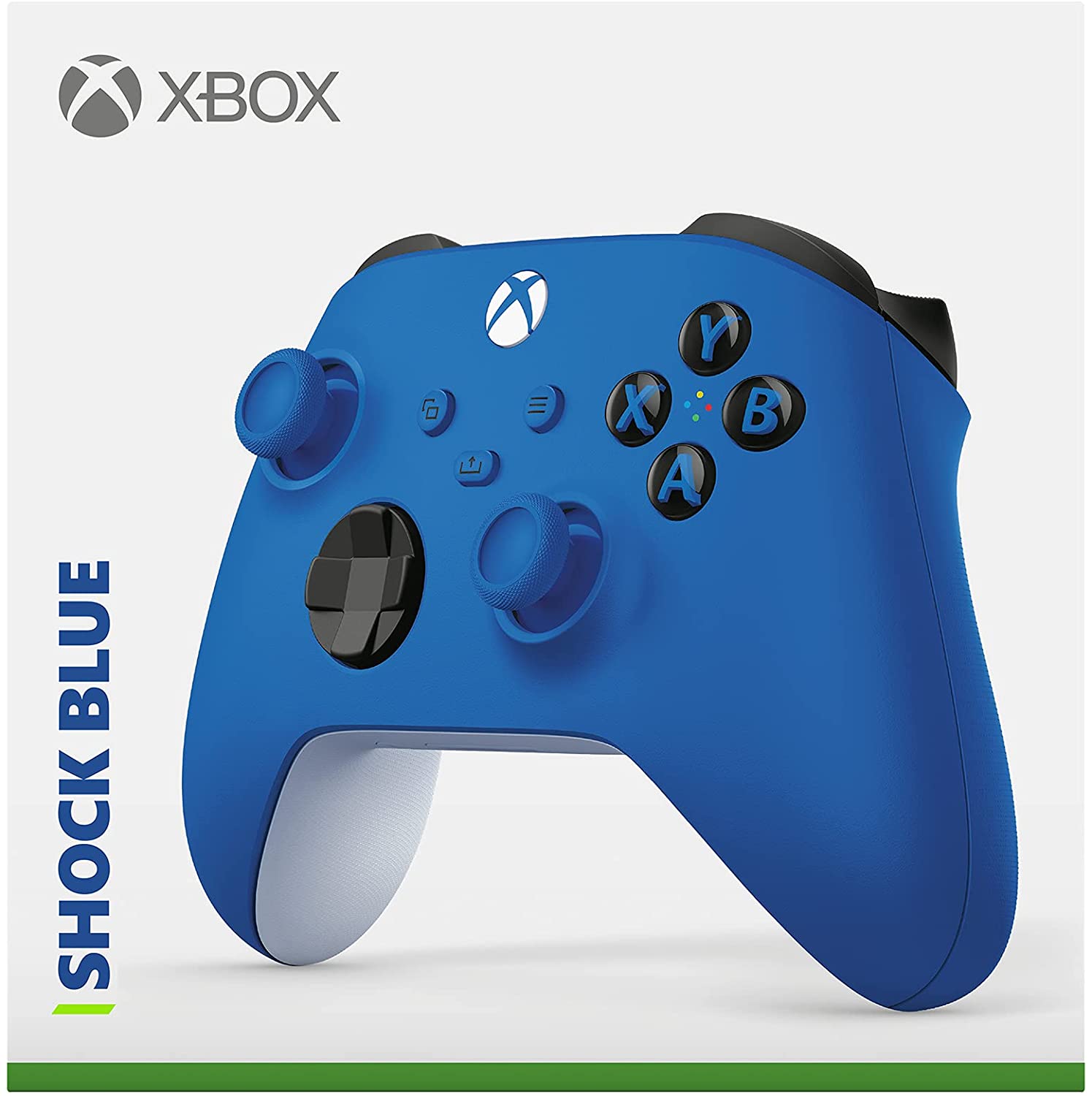 Manette sans fil Xbox Shock Blue pour Xbox Series X|S, Xbox One, Windows 10 et Mobile - flash vidéo