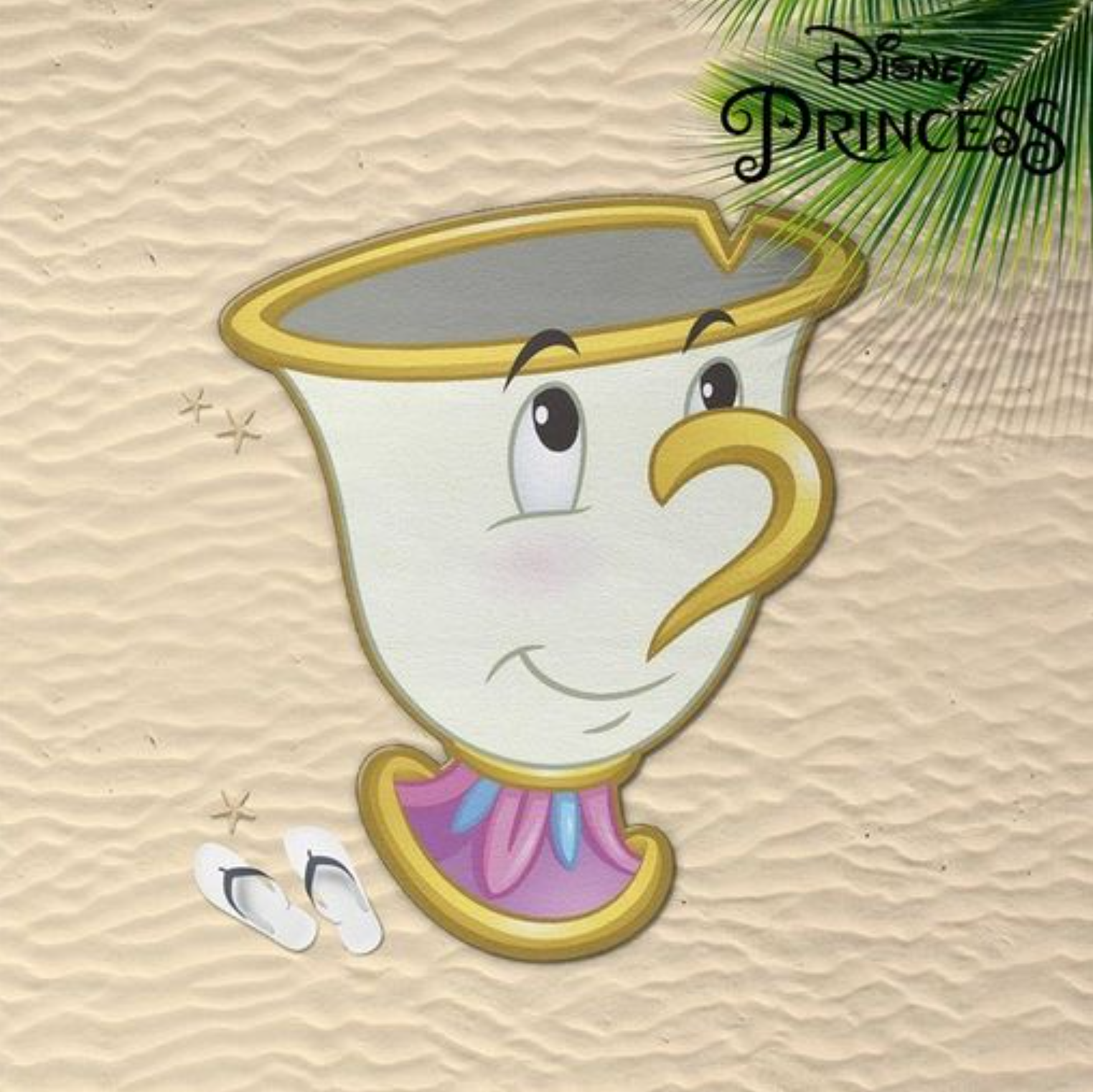 La Belle et la Bête - Serviette de plage Zip - flash vidéo