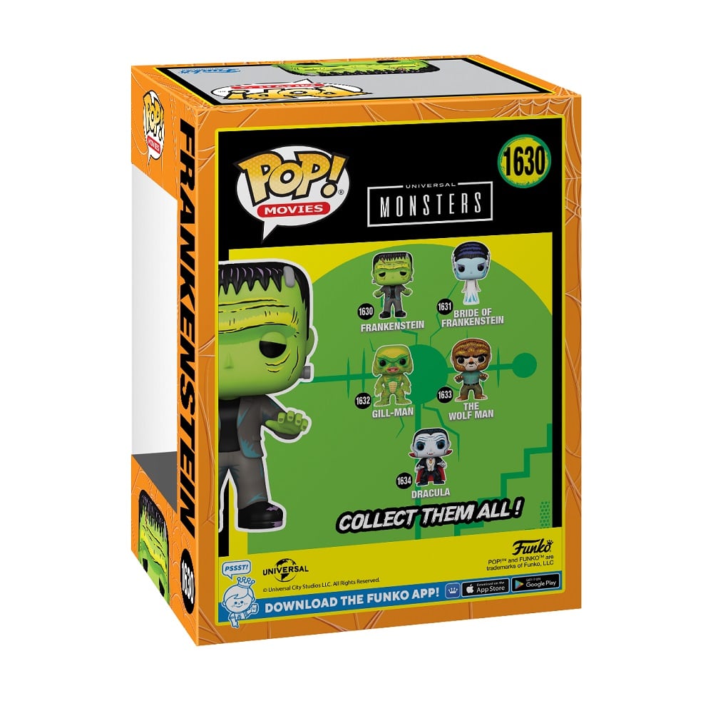 Funko Pop! Movies: Universal Monsters - Frankenstein - flash vidéo