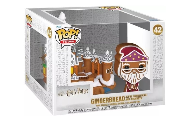 Funko Pop! Town: Harry Potter Gingerbread - Albus Dumbledore & Hogwarts - flash vidéo