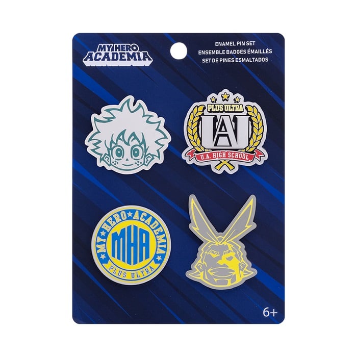Funko Pop! Pin: My Hero Academia - U.A. High School Enamel Pin Set - flash vidéo