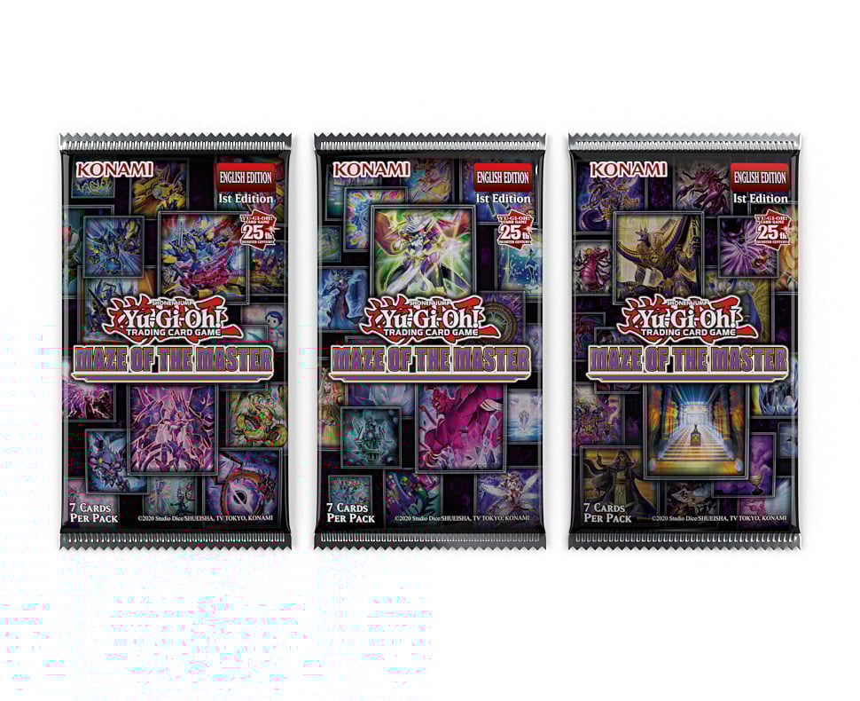 Yu-Gi-Oh! TCG - Maze of the Master Booster 3-Pack (Cardboard Tuckbox) - flash vidéo