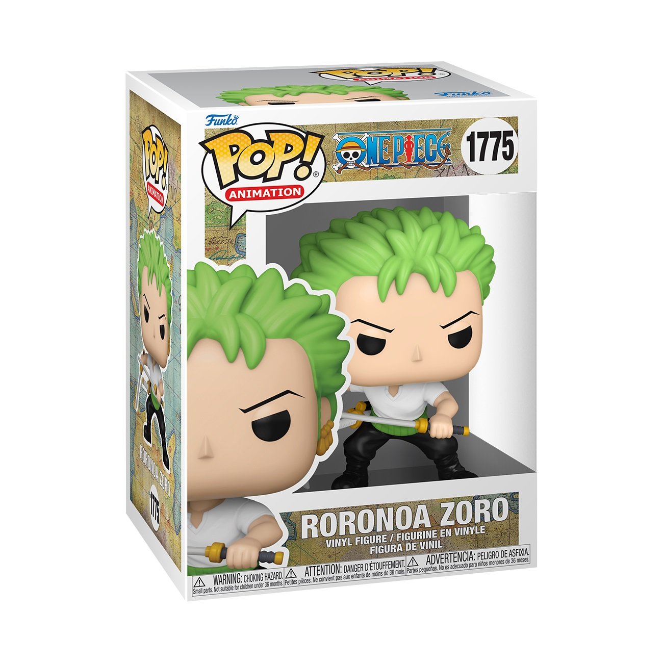 Funko Pop! Animation: One Piece - Zoro (Chance fo Special Chase Edition) - flash vidéo