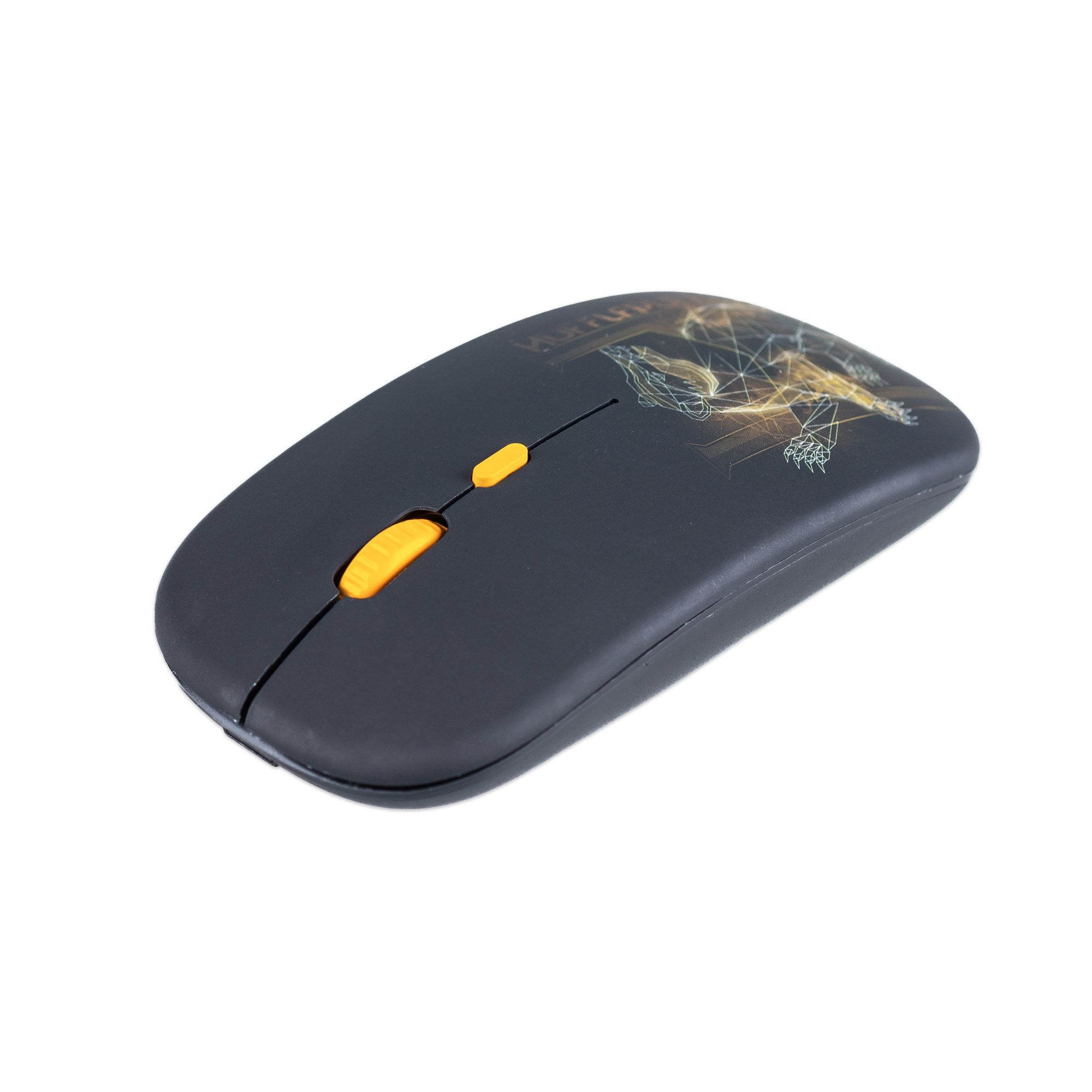 Harry Potter - Souris Optique Sans-Fil - Modèle Poufsouffle - flash vidéo