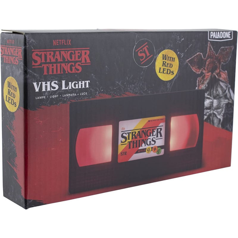 Stranger Things - Lampe Style VHS - flash vidéo