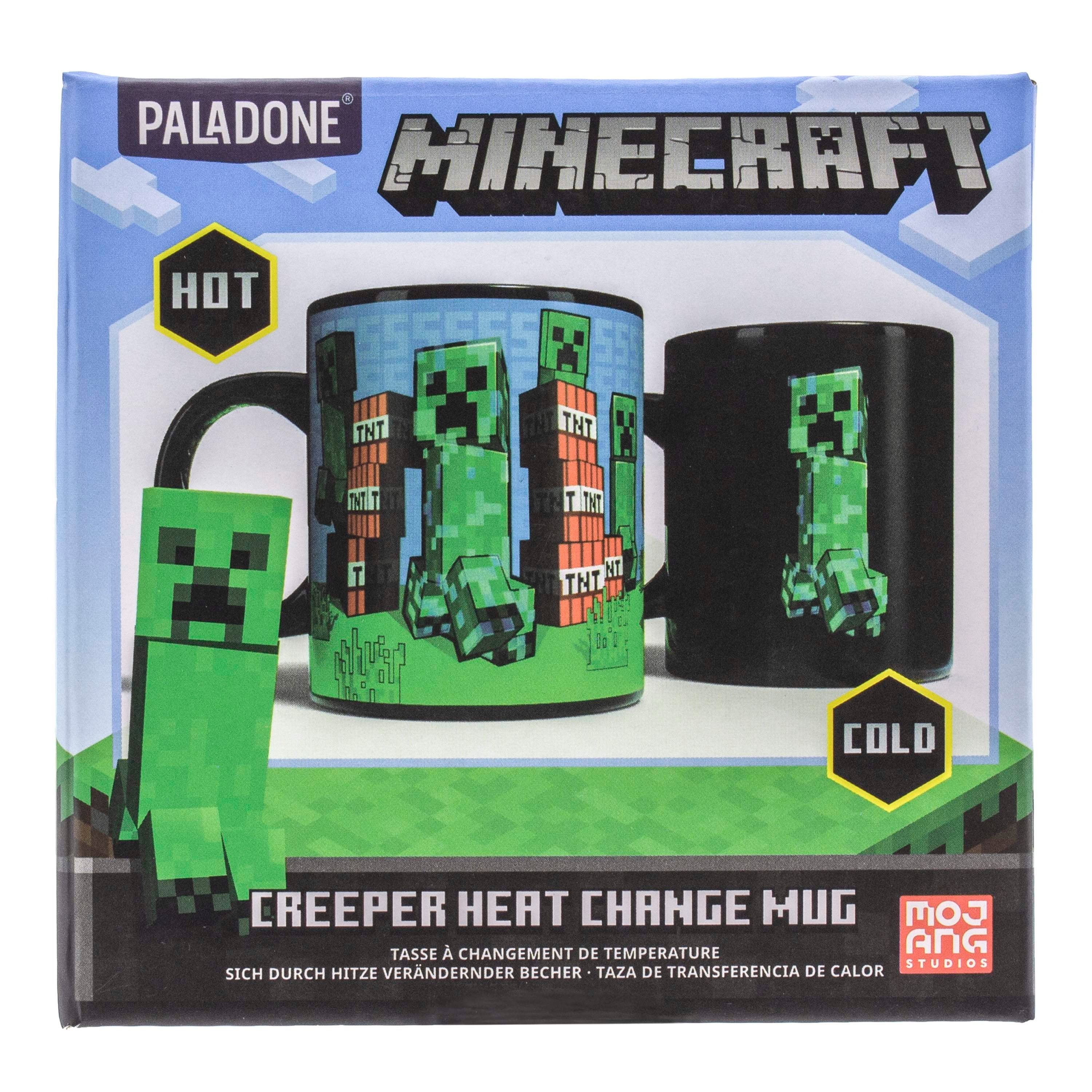 Minecraft - Mug thermoréactif Creeper 300ml - flash vidéo