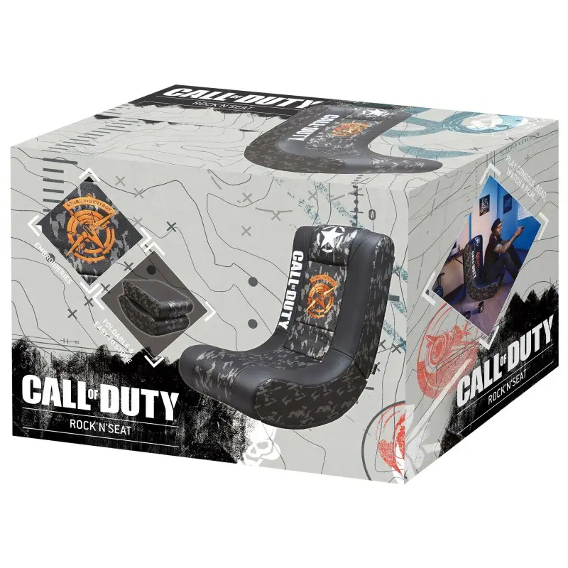 Subsonic - Call of Duty - Rocking Chair Noir et Camo - flash vidéo