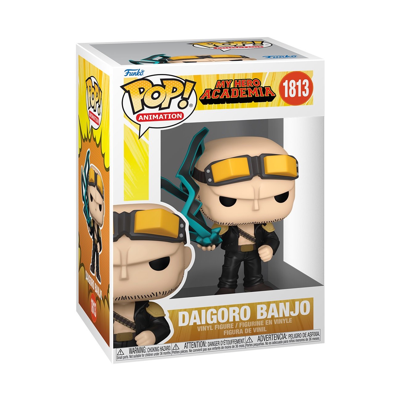 Funko Pop! Animation: My Hero Academia - Daigoro Banjo (Black Whip) - flash vidéo