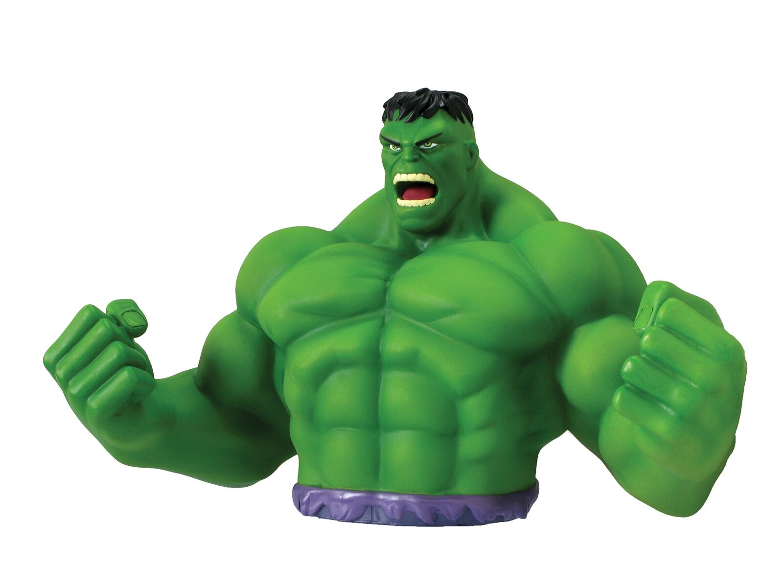 Marvel - Tirelire Buste Hulk 20cm - flash vidéo