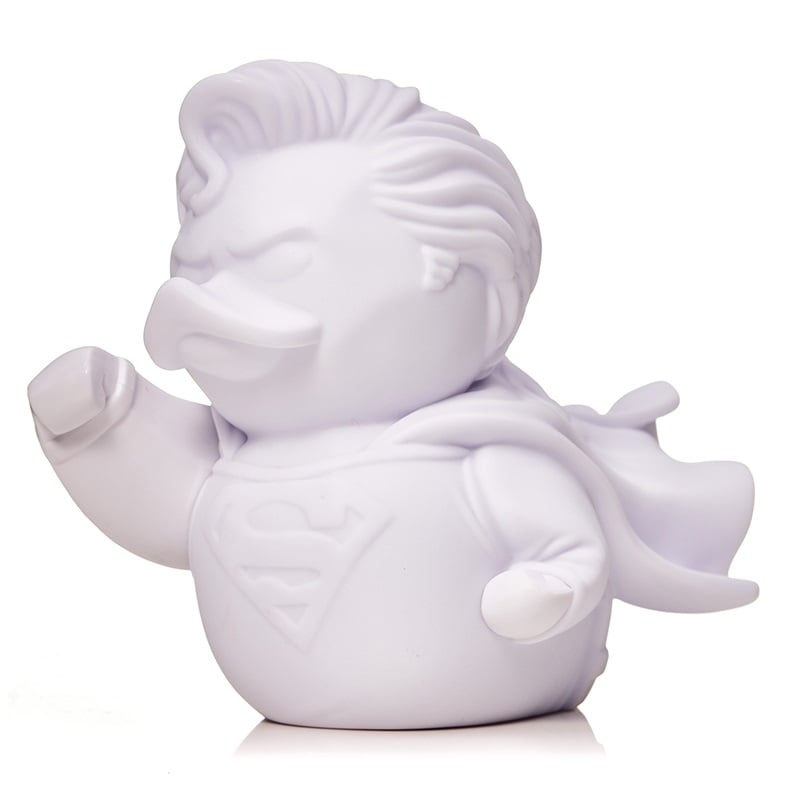 Numskull - TUBBZ Canard de bain - DC Comics - Superman (Édition DIY) - 9cm - flash vidéo