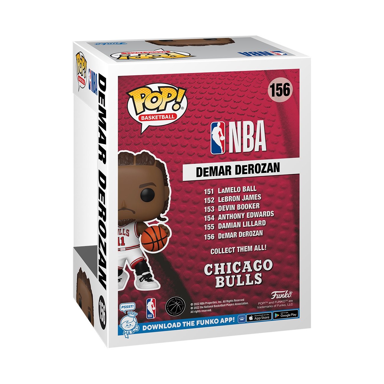 Funko Pop! NBA: Chicago Bulls - DeMar DeRozan - flash vidéo