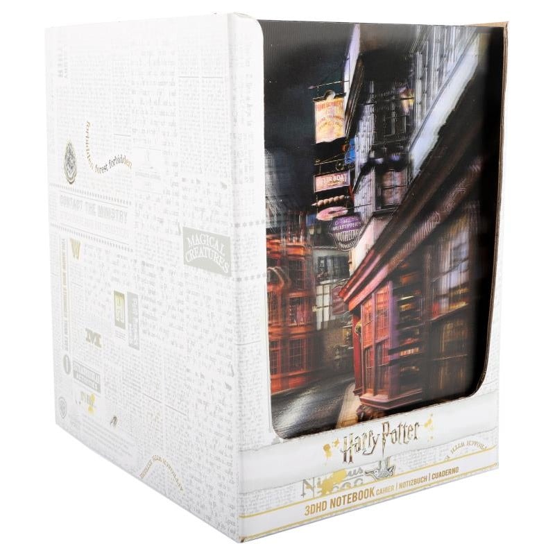 Harry Potter - Cahier lenticulaire A5 Chemin de Traverse - flash vidéo