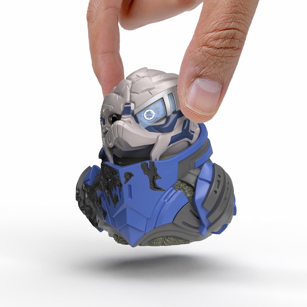 Numskull - Mini TUBBZ Canard de bain - Mass Effect - Garrus (Édition baignoire) - 8cm - flash vidéo