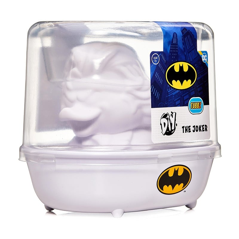 Numskull - TUBBZ Canard de bain - DC Comics - Le Joker (Édition DIY) - 9cm - flash vidéo