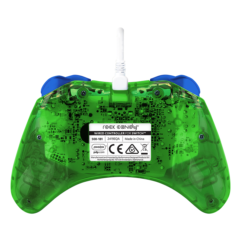PDP - Manette filaire Rock Candy Luigi pour Nintendo Switch et Switch OLED - flash vidéo