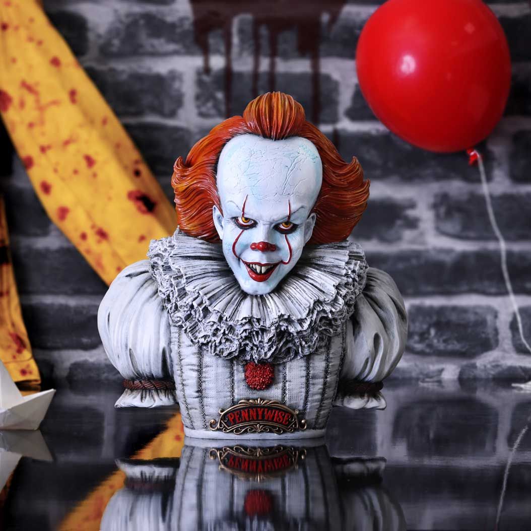 IT - Pennywise Buste 30cm - flash vidéo