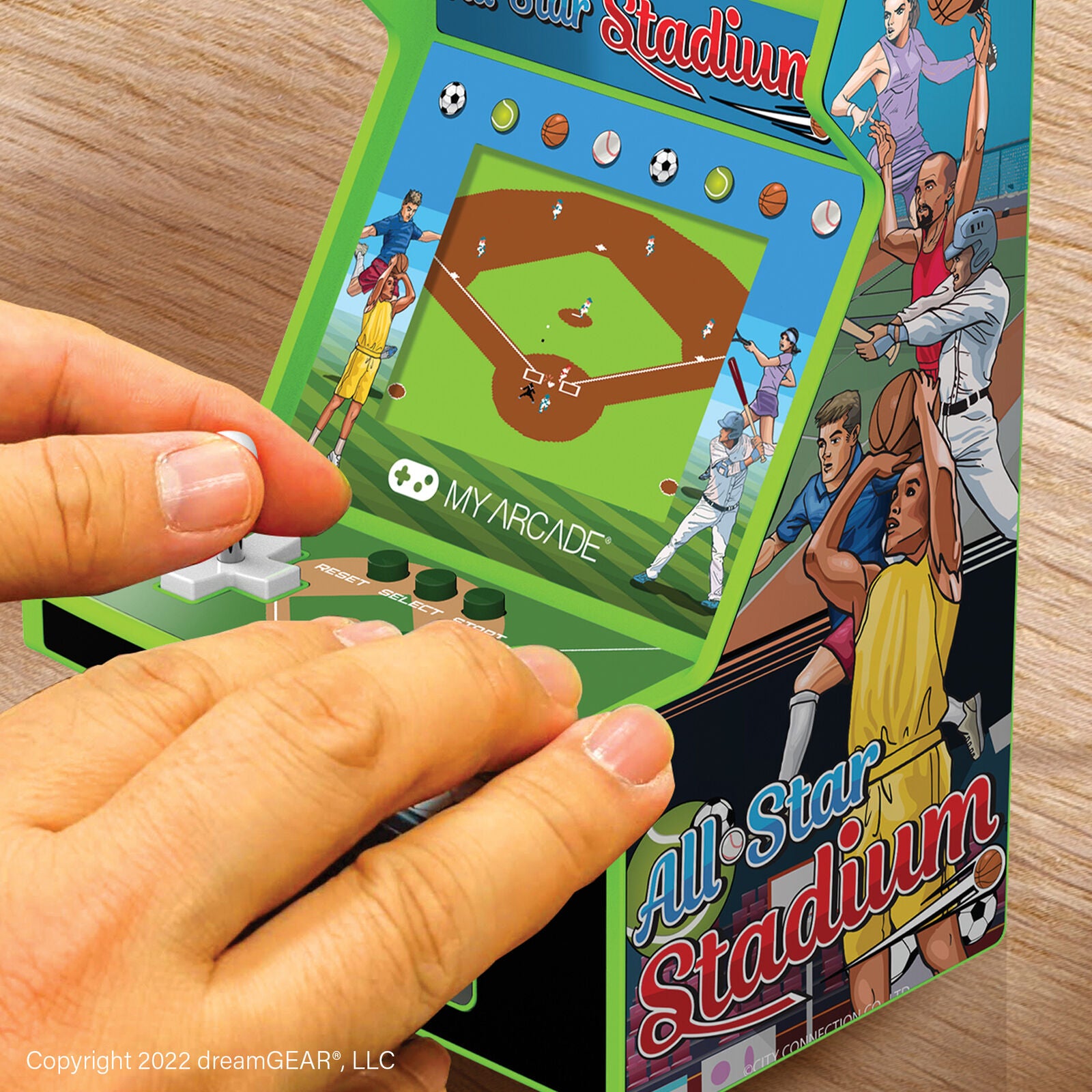 My Arcade - Micro Player The All-Star Stadium (307 Jeux en 1) - flash vidéo