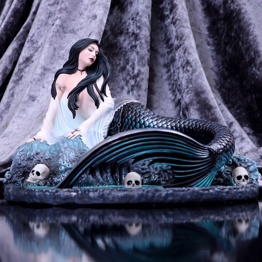 Sirens Lament - Figurine d'enchantresse sirène 22cm - flash vidéo