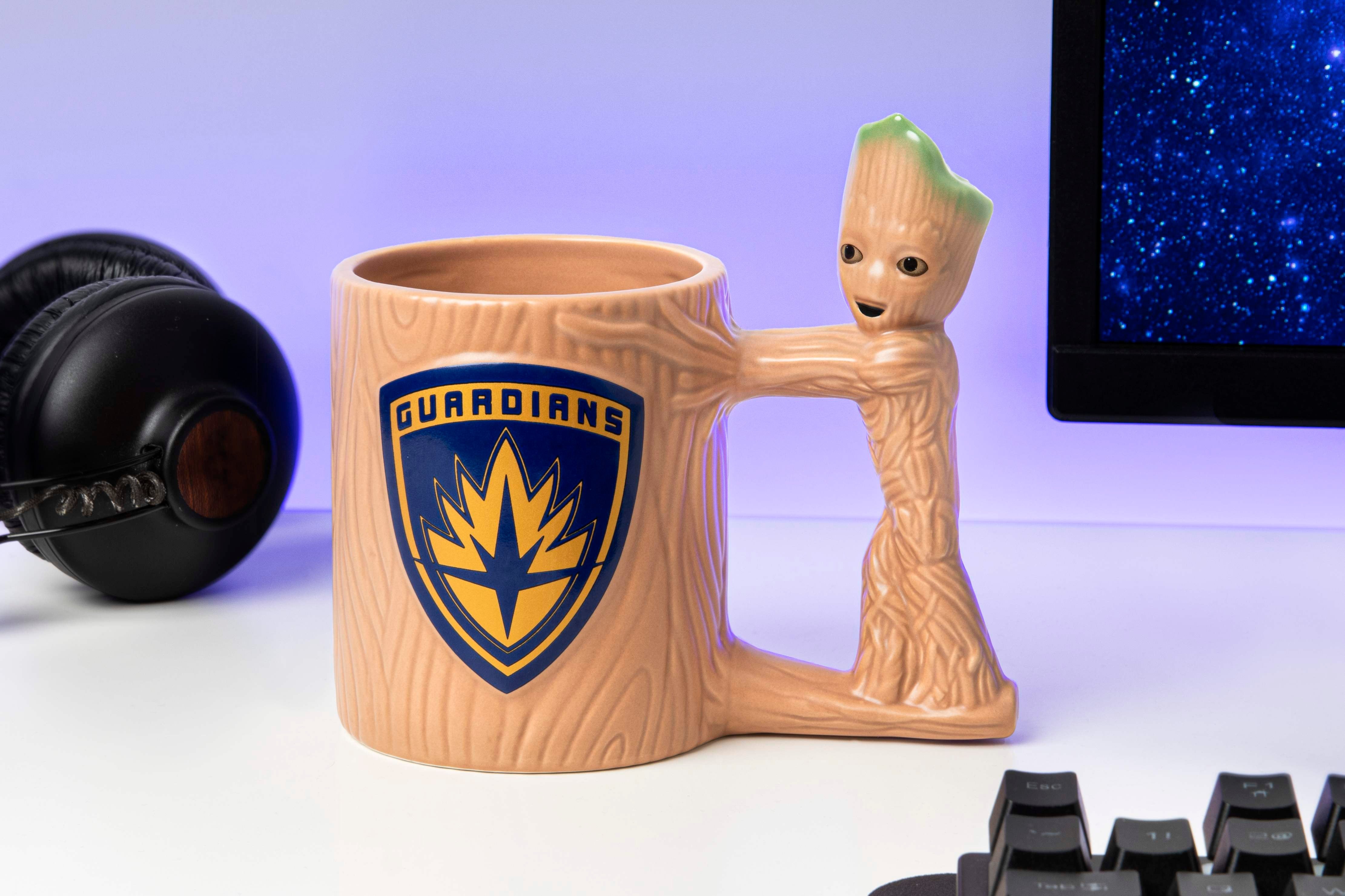 Les Gardiens de la Galaxie - Mug 3D Groot 300ml - flash vidéo