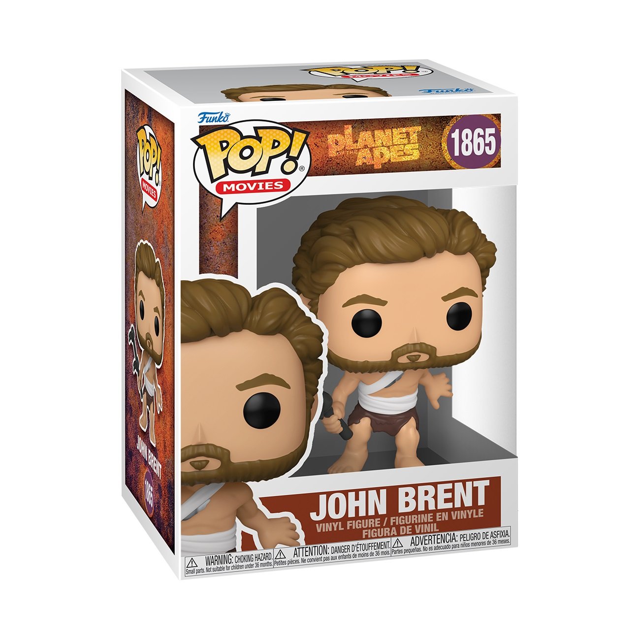 Funko Pop! Movies: Planet of the Apes - John Brent - flash vidéo