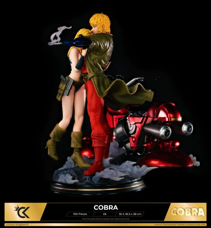 Cartoon Kingdom - 1:6 Statues - Cobra The Space Pirate - Cobra "Cold Planet Version" Statue 35cm - flash vidéo