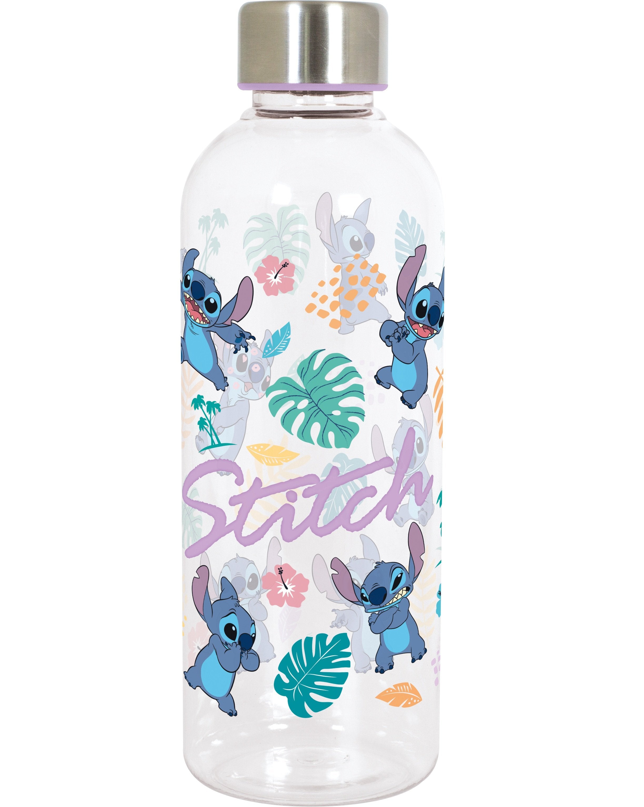Disney - Bouteille d'eau Hydro Stitch (PP) - 850ml - flash vidéo