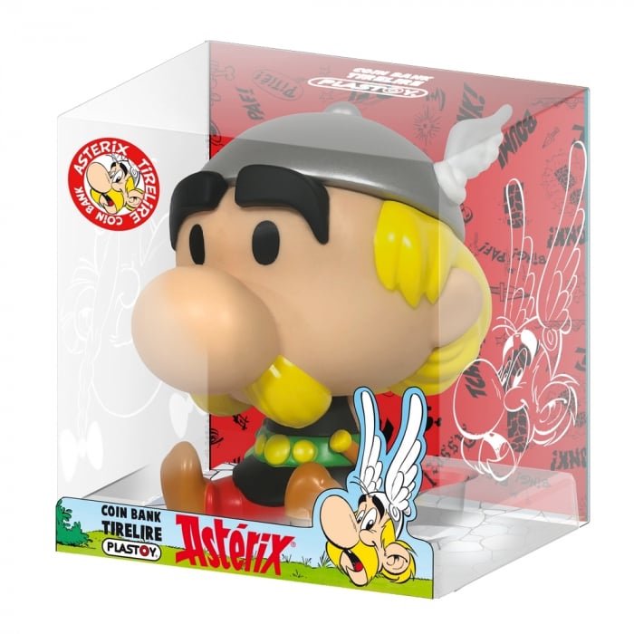 Plastoy - Asterix & Obelix Tirelire Chibi Asterix - flash vidéo