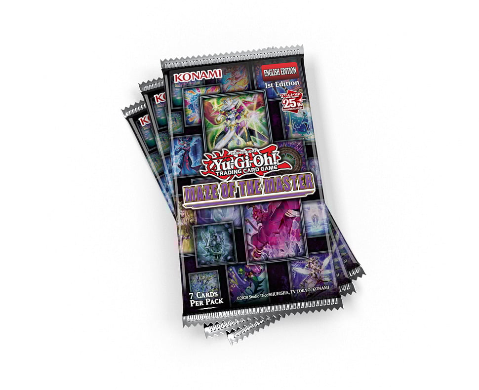 Yu-Gi-Oh! TCG - Maze of the Master Booster 3-Pack (Cardboard Tuckbox) - flash vidéo