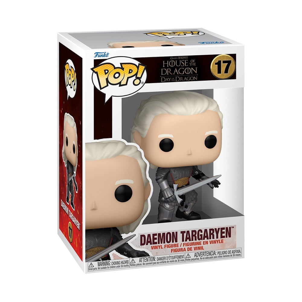 Funko Pop! TV: House of the Dragon - Daemon Targaryen - flash vidéo