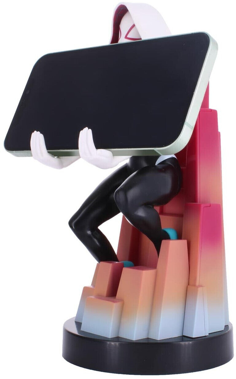 Cable Guys - Marvel - Spider-Gwen Support Chargeur pour Téléphone et Manette - flash vidéo