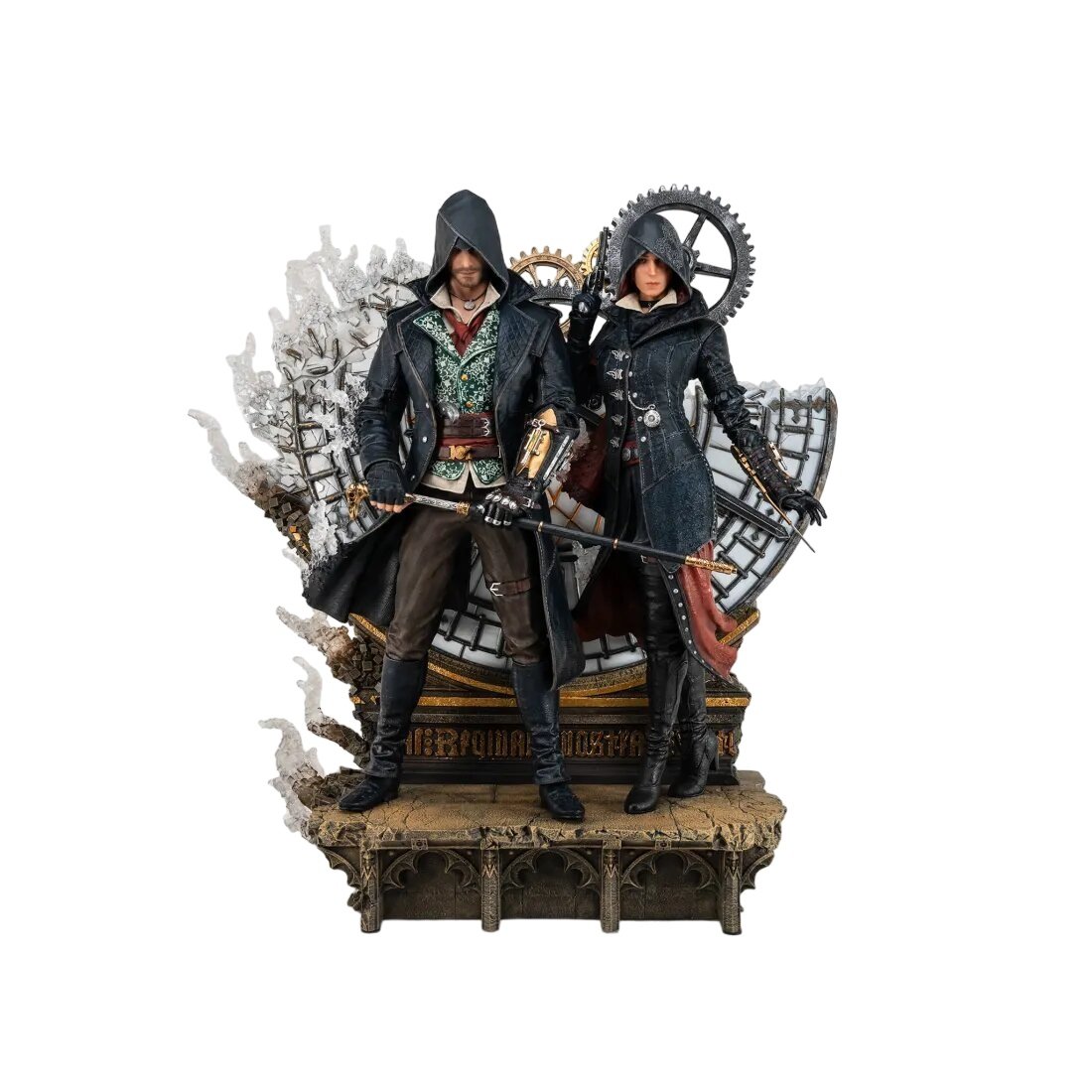 PureArts - 1:4 Scale Statues - Assassin's Creed - Animus Jacob & Evie Frye Statue 62cm - flash vidéo