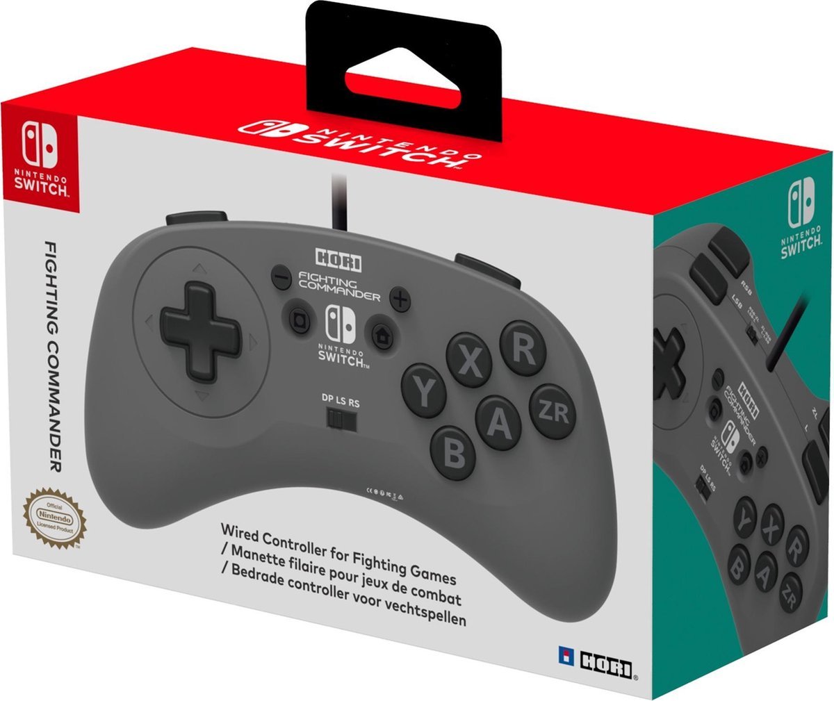HORI - Fighting Commander Gamepad Nintendo Switch - flash vidéo