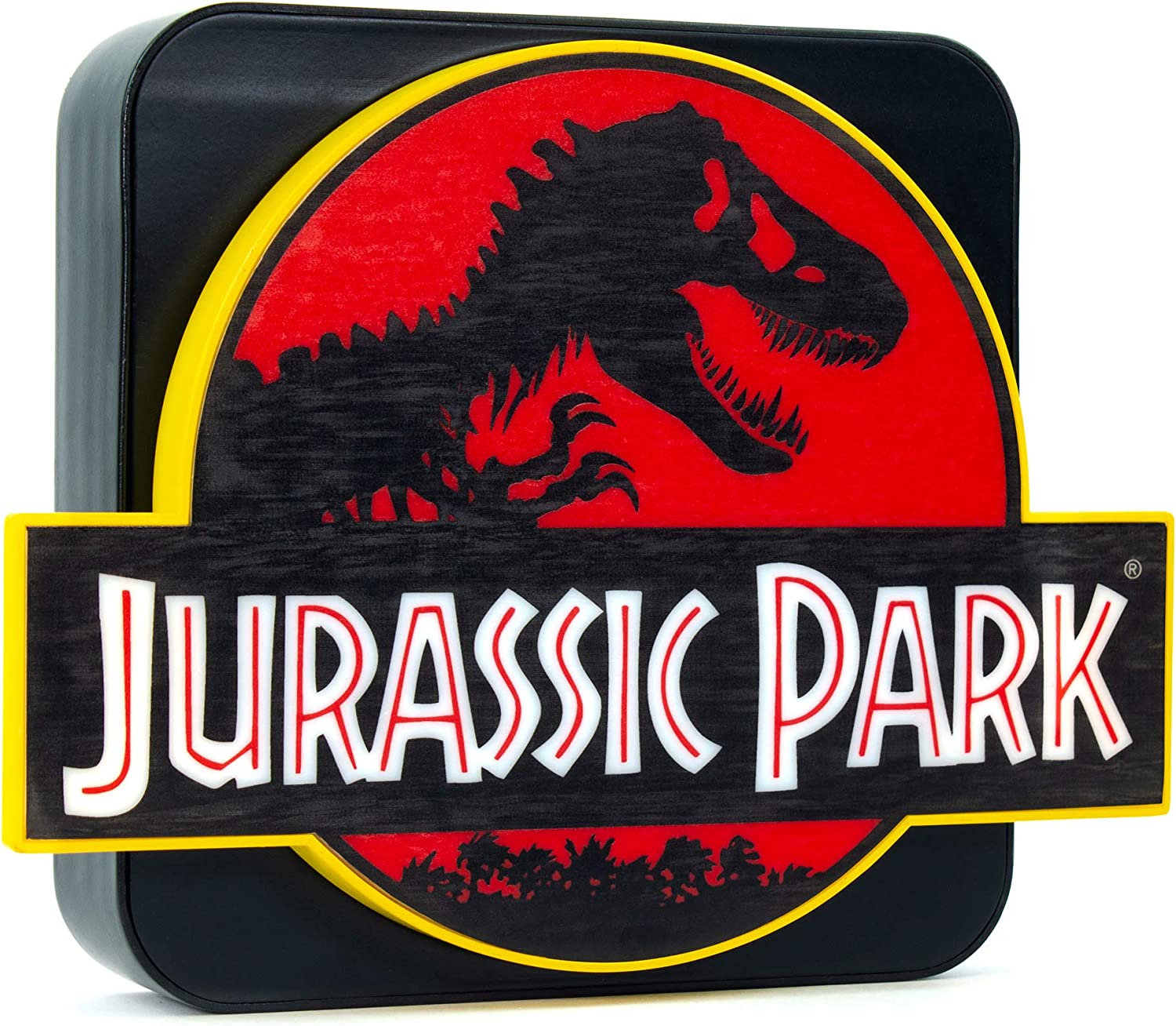 Jurassic Park - Lampe de bureau / Applique murale 3D Logo de Jurassic Park - flash vidéo