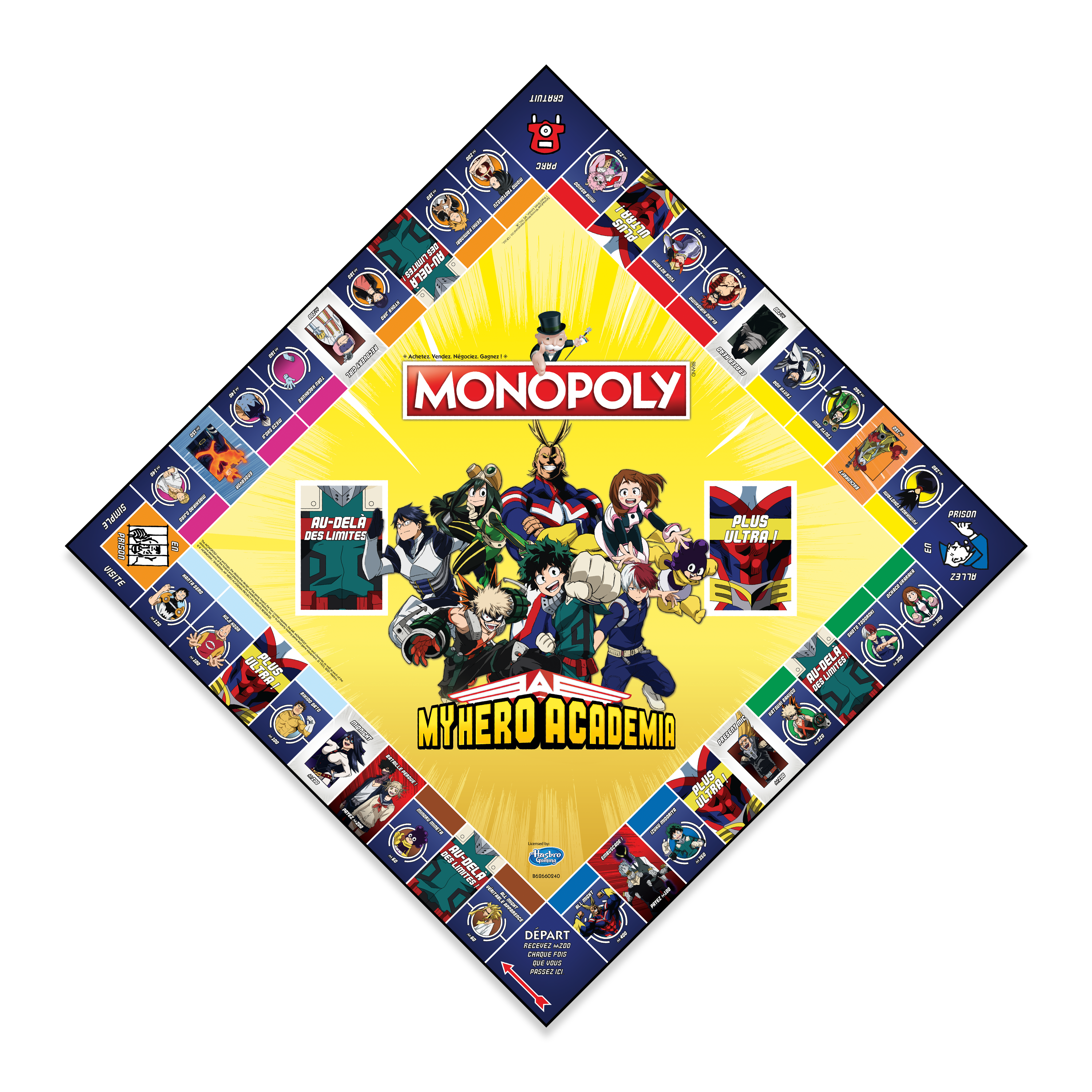 Monopoly - My Hero Academia - flash vidéo