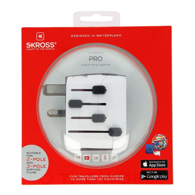 Skross World Travel Adapter Pro - flash vidéo