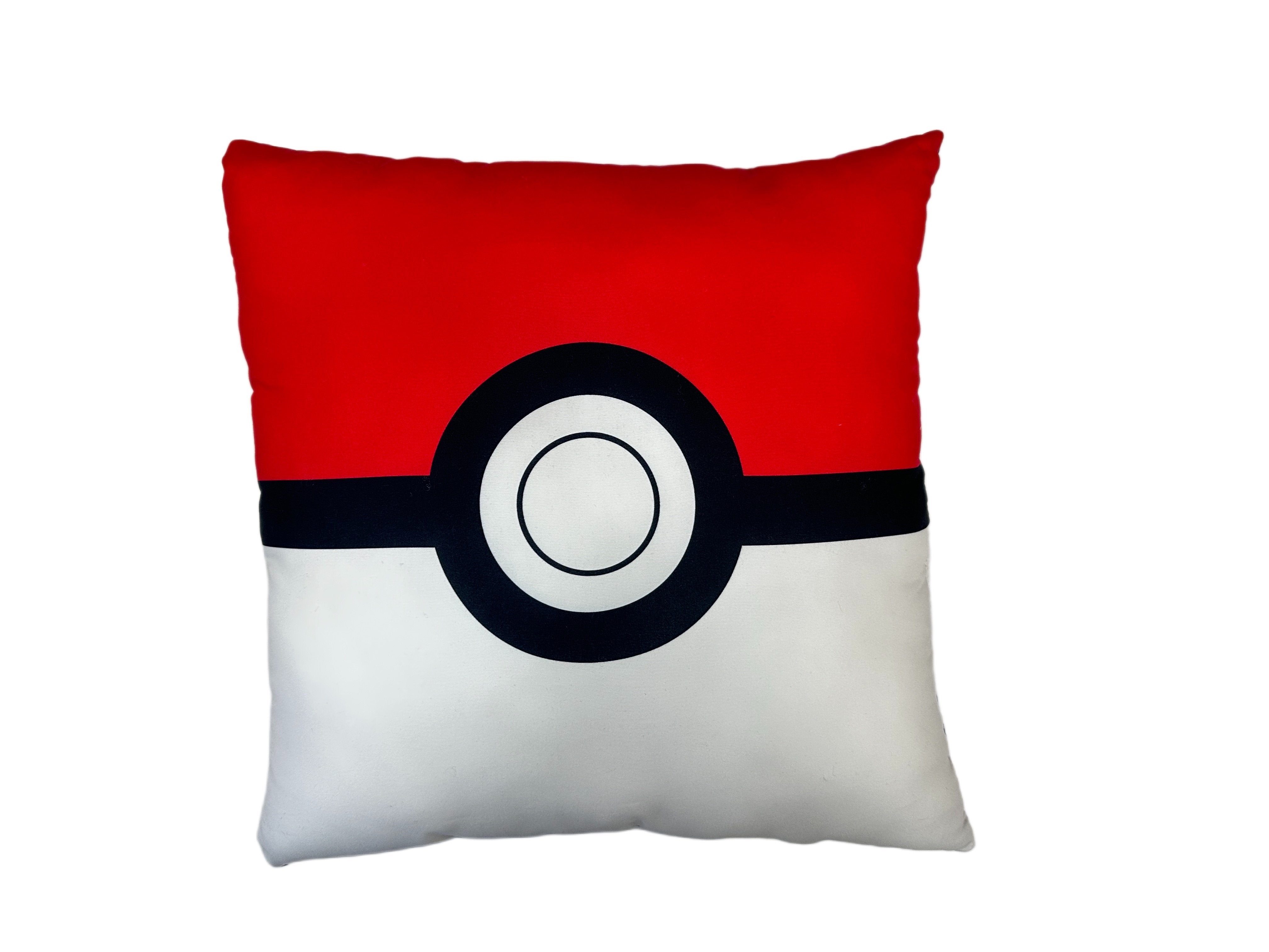 Pokémon - Coussin double face Pikachu et Starter 1G II (40x40cm) - flash vidéo