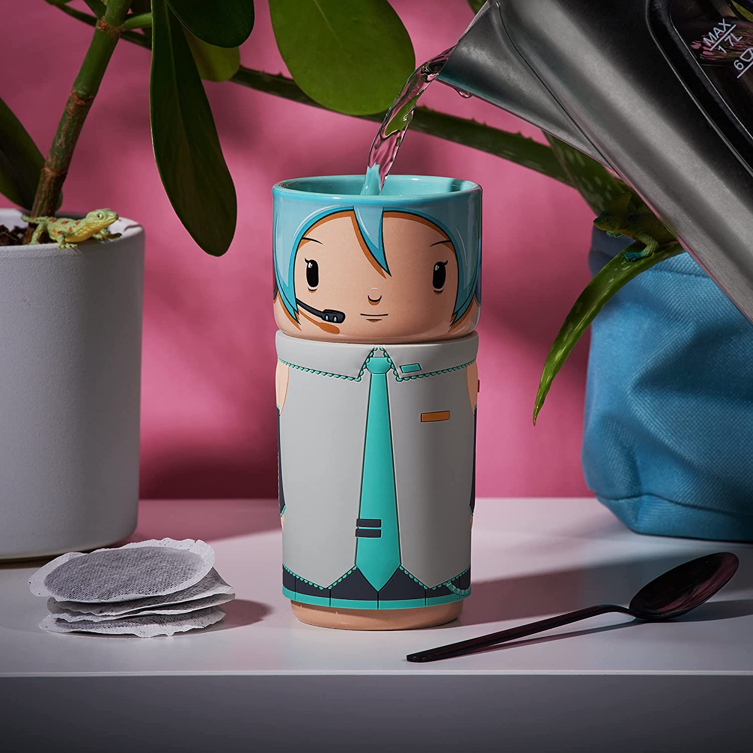 Hatsune Miku - Mug isotherme réutilisable Coscup - flash vidéo