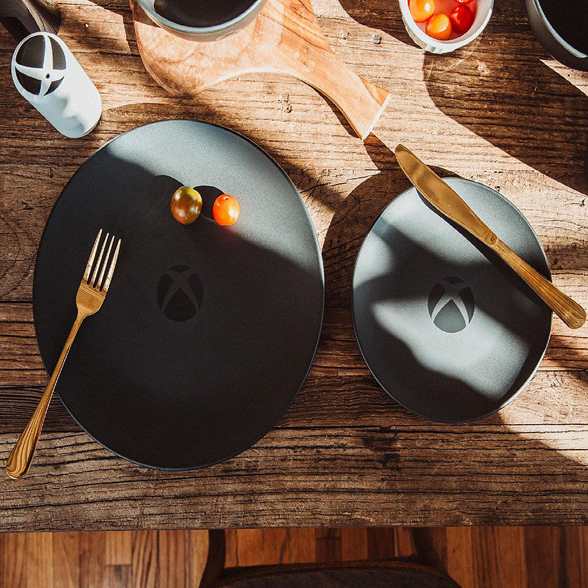 UKON!C - Microsoft - Vaisselle Xbox Logo Noir Set de 8 pièces - flash vidéo