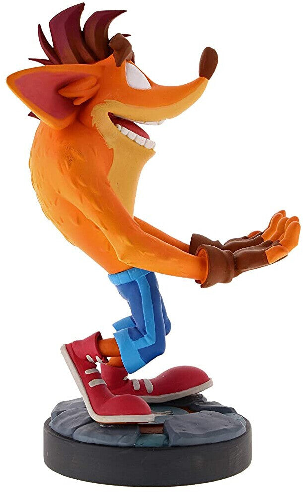 Cable Guys - Crash Bandicoot 4 - Crash Support Chargeur pour Téléphone et Manette - flash vidéo
