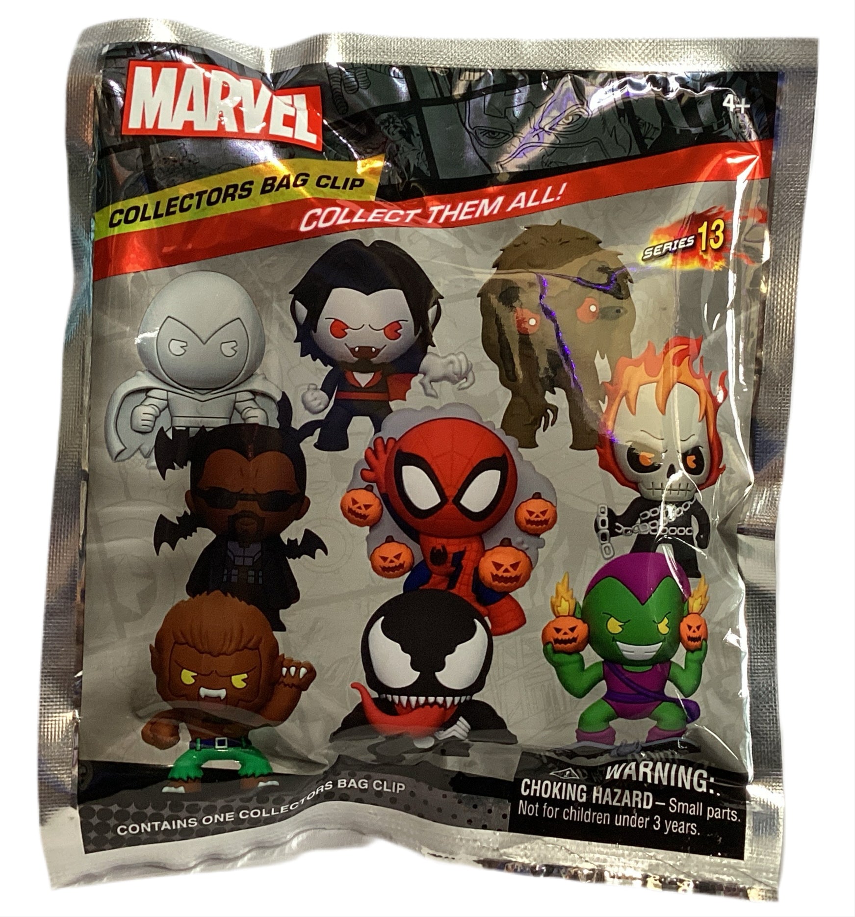Marvel - Assortiment en blind box de figurines de sac de collection Halloween / Strange Tales en mousse (Série 1) (24 pcs) - flash vidéo