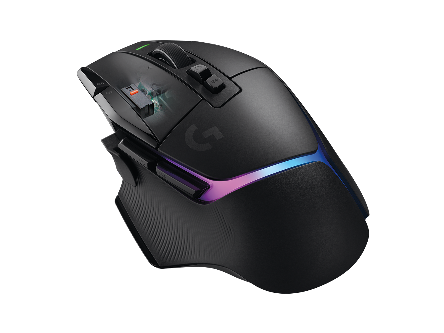 Logitech Souris de jeu sans fil G502 X PLUS RGB Noir pour PC (Windows/MacOS) - flash vidéo