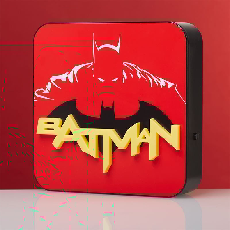 DC Comics - Lampe de bureau / Applique murale 3D Batman - flash vidéo