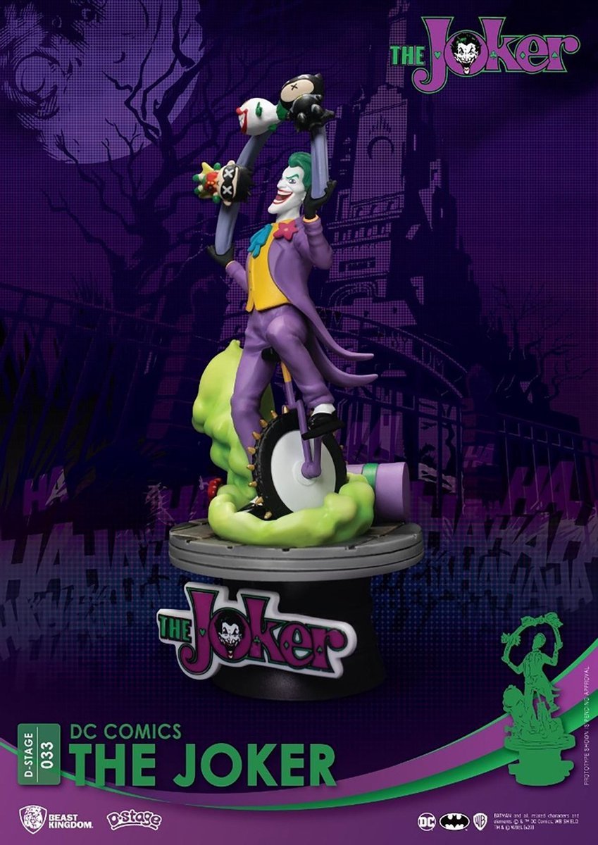 DC Comics - Diorama-033 - The Joker - flash vidéo
